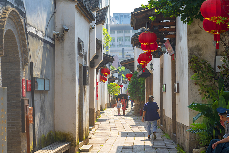 2019年6月28日，福州，三坊七巷風(fēng)光。