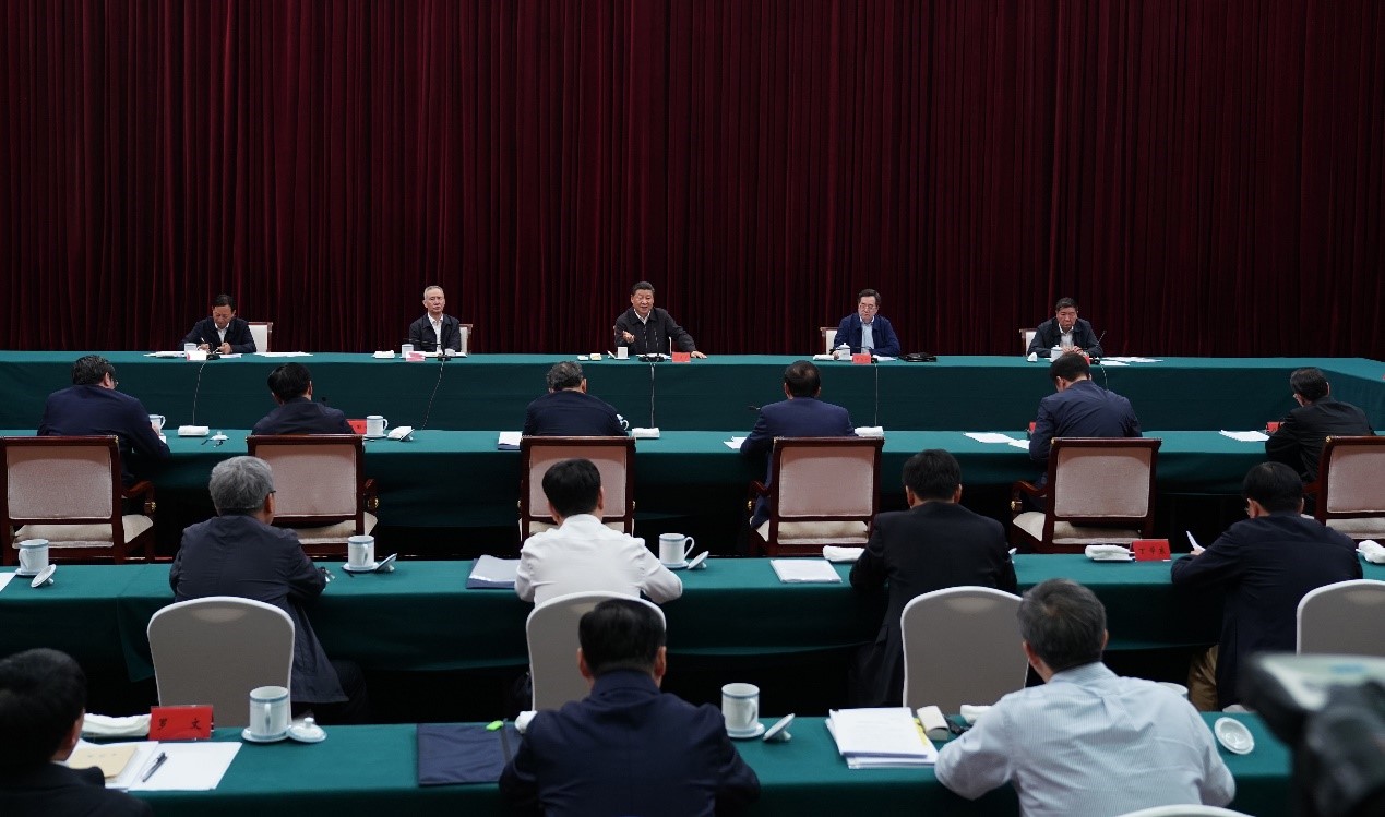 2019年5月20日至22日，中共中央總書(shū)記、國家主席、中央軍委主席習近平在江西考察，主持召開(kāi)推動(dòng)中部地區崛起工作座談會(huì )并發(fā)表重要講話(huà)。新華社記者 謝環(huán)馳 攝 